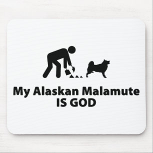 Alfombrilla De Ratón Malamute de Alaska