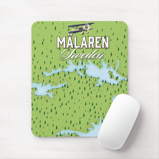 Alfombrilla De Ratón Mälaren Suecia (Con ratón)