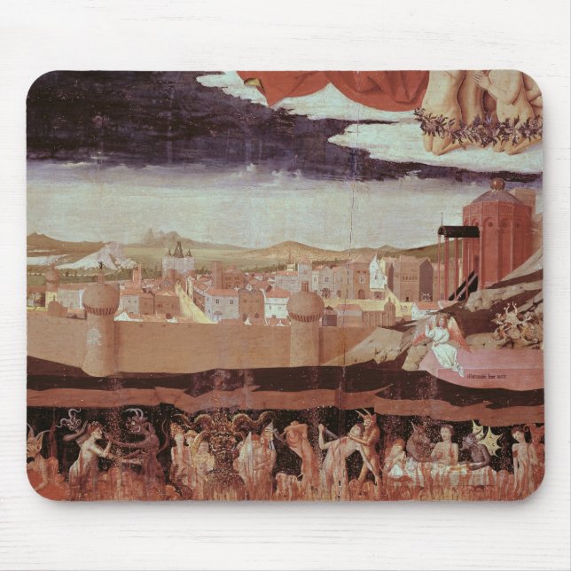 Alfombrilla De Ratón Maldecido en infierno (Frente)