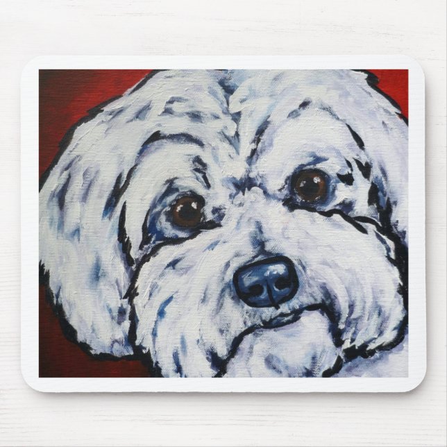 Alfombrilla De Ratón Maltés (Frente)