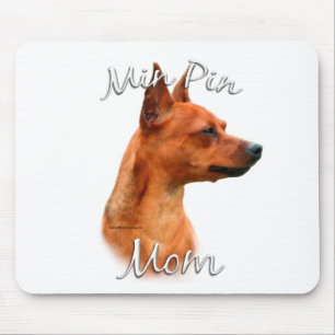Alfombrilla De Ratón Mamá 2 del Pinscher miniatura (moho)