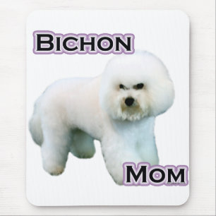 Alfombrilla De Ratón Mamá 4 de Bichon Frise