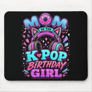 Alfombrilla De Ratón Mamá Auriculares Mamá De La Música Coreana Cumplea