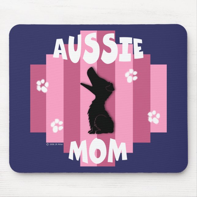 Alfombrilla De Ratón Mamá australiana Mousepad (Frente)
