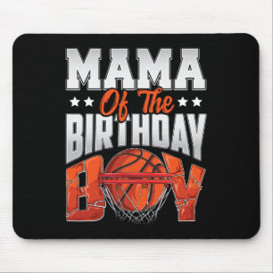 Alfombrilla De Ratón Mama Bysketbyll Birthday Boy Family Byller B-day P