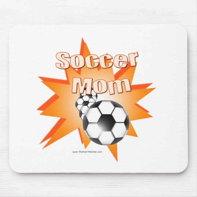 Alfombrilla De Ratón Mamá de fútbol (Frente)