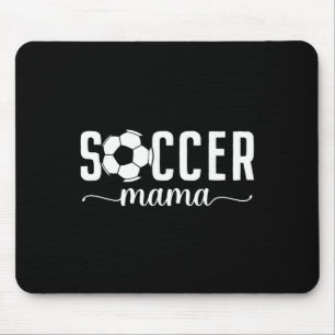 Alfombrilla De Ratón Mamá de fútbol Mamá Madre Jugadora de fútbol Mamá 
