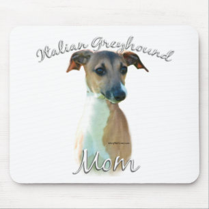 Alfombrilla De Ratón Mamá de Greyhound 2 italiana