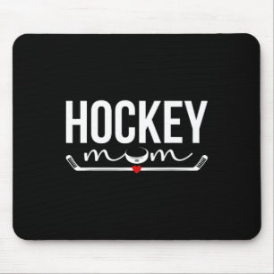 Alfombrilla De Ratón Mamá de hockey de un jugador de hockey orgullosa p
