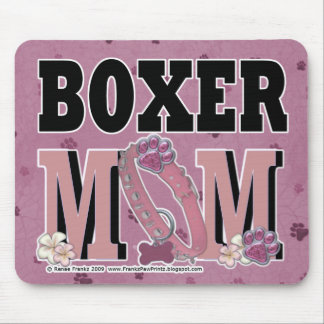 Alfombrilla De Ratón MAMÁ del boxeador