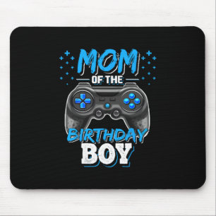 Alfombrilla De Ratón Mamá Del Niño Cumpleañero Videojugador Coincidente