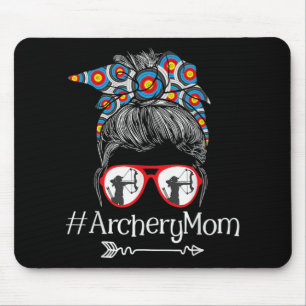 Alfombrilla De Ratón Mamá - Día de la Madre Bowhunter Archer Bowman Bow