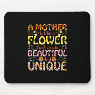 Alfombrilla De Ratón Mamá Es Como Una Flor