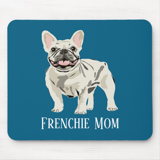 Alfombrilla De Ratón Mamá Frenchie (Frente)