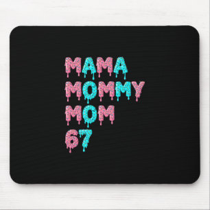Alfombrilla De Ratón Mama Mami Mamá Bruh 67 Meme Divertido Argot Gen Al