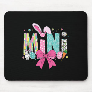 Alfombrilla De Ratón Mama Mini Pascua coincidiendo con Mama Bunny Easte