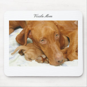 Alfombrilla De Ratón Mamá Mousepad de Vizsla