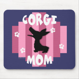 Alfombrilla De Ratón Mamá Mousepad del Corgi