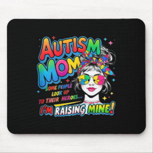 Alfombrilla De Ratón Mamá Papá Padres Conciencia sobre el autismo
