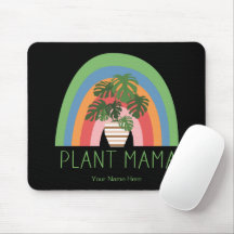 Mamá Planta Boho Jardín Arcoíris Hojas de Monstera