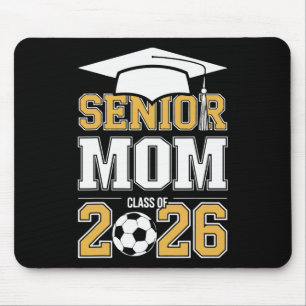 Alfombrilla De Ratón Mamá senior Cl de 2026 Graduada Fútbol 2026 Gradua