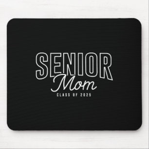 Alfombrilla De Ratón Mamá senior de la promoción de 2025 Graduación Mad