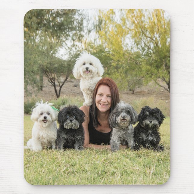 Alfombrilla De Ratón Mamá y yo cojín de ratón (Frente)