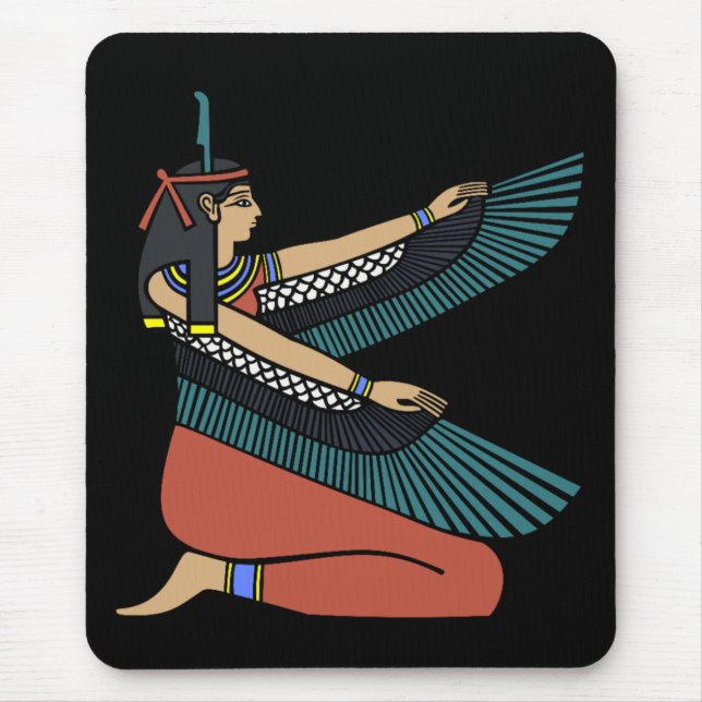 Alfombrilla De Ratón Mamáes en la Diosa Egipcia Mousepad (Frente)