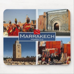 Alfombrilla De Ratón MAMÁES Marruecos - Marrakech - Plaza Jemaa El F -