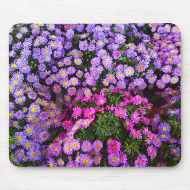 Alfombrilla De Ratón Mamáes rosa morado azul Mousepad (Frente)