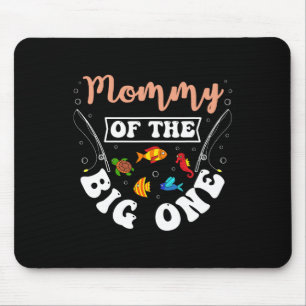Alfombrilla De Ratón Mami Of The Big One Fishing Birday Party Bday C