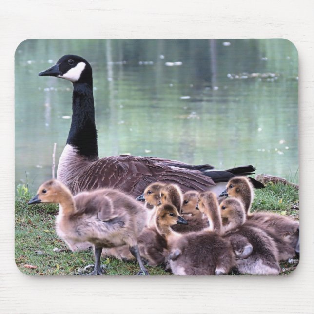 Alfombrilla De Ratón Mamma Goose y Babies (Frente)
