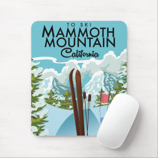 Alfombrilla De Ratón Mammoth Mountain California a ski