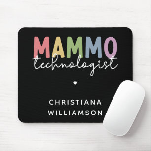 Alfombrilla De Ratón Mamografía tecnológica de mammo personalizado