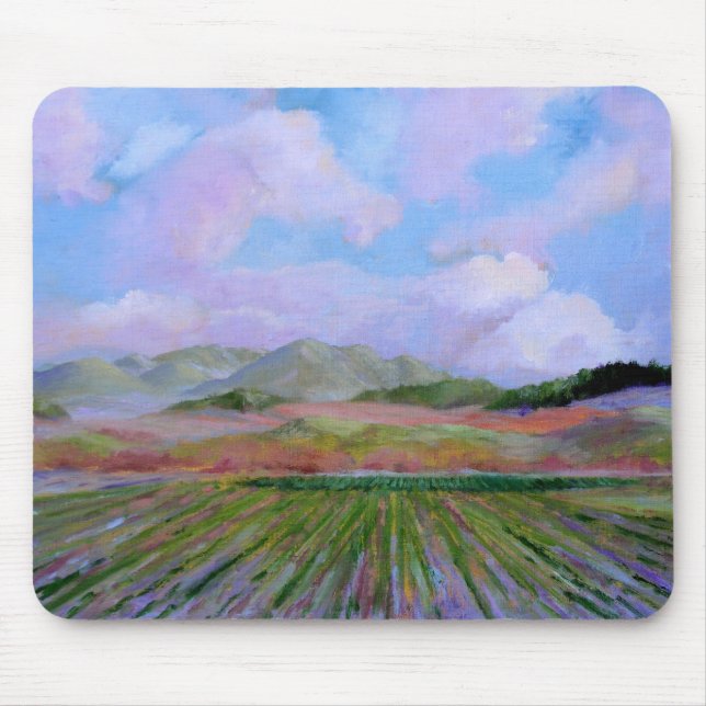 Alfombrilla De Ratón Mañana de Half Moon Bay - modificada para (Frente)