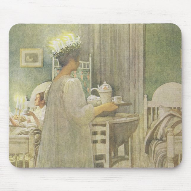 Alfombrilla De Ratón Mañana de navidad, pub. en "Lasst Licht Hinin" (Frente)