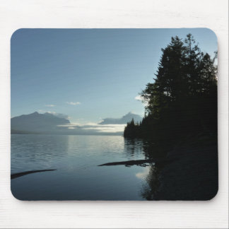 Alfombrilla De Ratón Mañana en el lago McDonald en el Parque Nacional G
