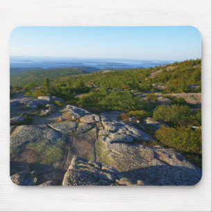 Alfombrilla De Ratón Mañana en la cima de Cadillac Mountain en Acadia