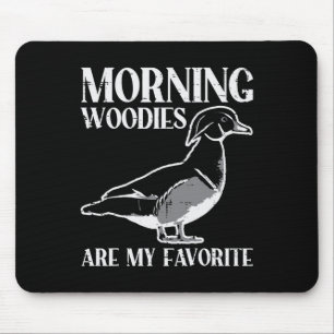 Alfombrilla De Ratón Mañana Woody Mi Pato Favorito Caza Divertida Caza