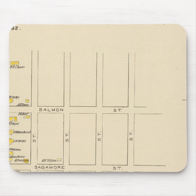 Alfombrilla De Ratón Manchester, NH, Sala 1 (Frente)