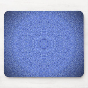 Alfombrilla De Ratón Mandala azul
