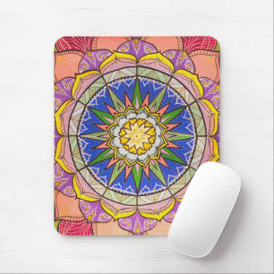 Alfombrilla De Ratón Mandala Cheerful Dance Fashiable Mousepad