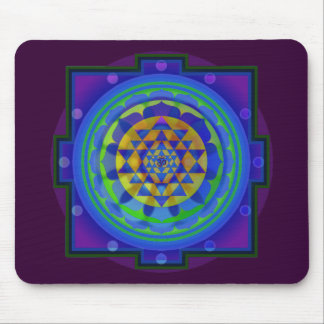 Alfombrilla De Ratón Mandala de OM (AUM) Yantra