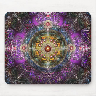 Alfombrilla De Ratón Mandala del corazón