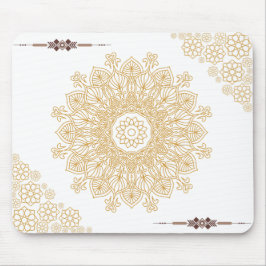 Alfombrilla De Ratón Mandala Gold Mouse Pad