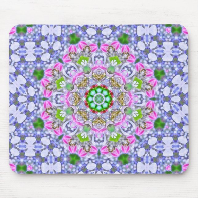Alfombrilla De Ratón Mandala Jewels Mousepad (Frente)