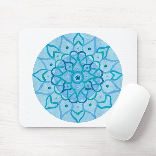 Alfombrilla De Ratón Mandala Mouse Pad (Con ratón)