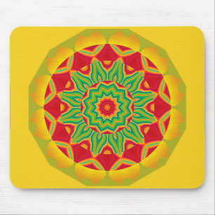 Alfombrilla De Ratón Mandala Mouse Pad