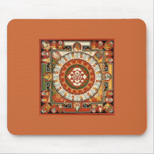 Alfombrilla De Ratón Mandala Mousepad