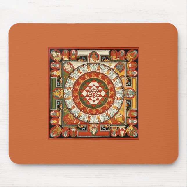 Alfombrilla De Ratón Mandala Mousepad (Frente)
